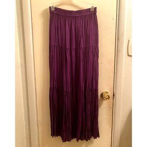 Purple Broomstick Skirt